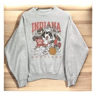 Indiana Hoosiers Looney Tunes Basketball Sweatshirt Unisex Men Women